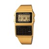 Casio #DBC611G-1D Men's Gold Tone 25 Memory Calculator Databank Watch