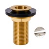 Drain Assembly For Drip Tray - 1/2" NPT Brass Auto