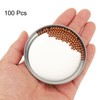 sourcing map 100 Pcs Precision Solid Copper Bearing Balls 3mm