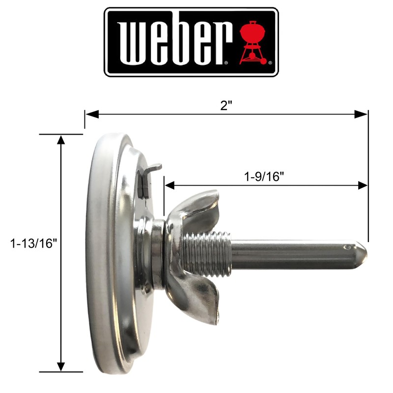 Weber 63028 Temperature Gauge for some 18 and 14 Inch