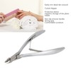 Cuticle Nipper Incisive Automatic Reset Stainless Steel Dead Skin Remover