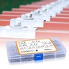 Zxglxinyao 900 PCS Stainless Steel Spring Lock Washer, Split Lock