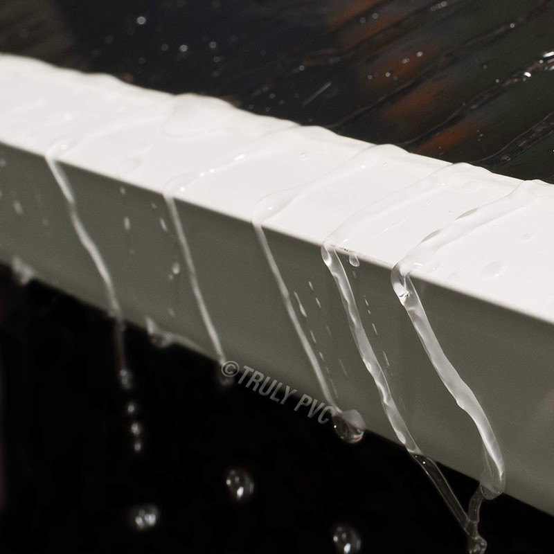 25mm SNAPA Polycarbonate End Closure Roof Sheet U-Profile Drip End