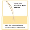 WILLBOND 3 Pcs Interlocking Tool for Locs Sisterlock Retighten Dreadlocks
