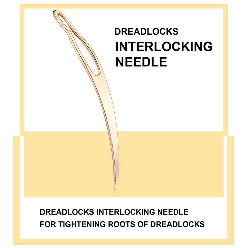 WILLBOND 3 Pcs Interlocking Tool for Locs Sisterlock Retighten Dreadlocks
