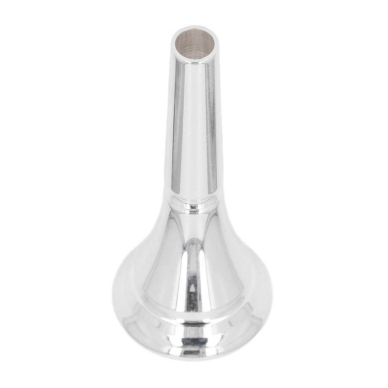 French Horn Mouthpiece Metal Silver Plated Standard French Horn Mouth