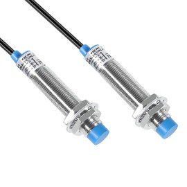 Diitao 3PCS Proximity Switch DC 6V-36V M12 Inductive Proximity Sensor Detection Switch LJ12A3-4-Z/AX Approach Sensor 4mm Detecting Distance,LJ12A3-4-Z/AX(NPN NC)
