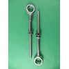 2 Pieces Stainless Steel 316 Eye Bolt 1/4" x 4"