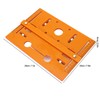 Cutting Machine Base Plate Multifunctional 28x20cm Woodworking Benches Router Flip