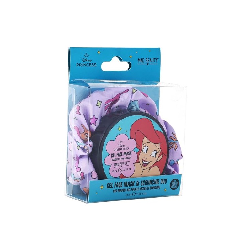 Princess Express Yourself -Gel Face Mask & Scrunchie-Ariel