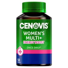 Cenovis Once Daily Women's Multi + Energy Boost 50 Capsules