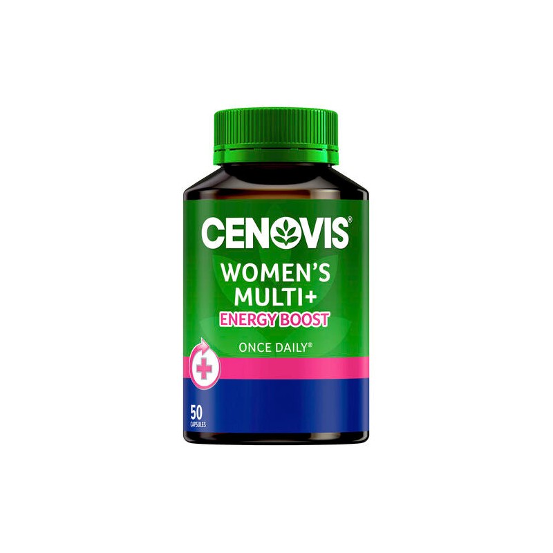 Cenovis Once Daily Women's Multi + Energy Boost 50 Capsules