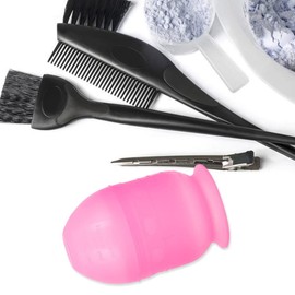 2Pcs Hairdressing Scale Shaker Cup Hair Dying Brush Hair Color Mixing Cups Salon Mixing Cups Hair Color Cup Hair Coloring Tools Shaking Cup for Hairdressing Plastic Hair dye Set