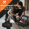 Trahzia Small Tool Bag With Anti-Friction Bottom, 12-Inch Tool Organizer