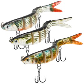 VIPMOON Fish Bait Fishing Lure Pike Fishing Lure Sets 13.5 cm Trout Bait Artificial Bait Wobbler Pike for Freshwater Salt Water Trout Bass Freshwater Saltwater Fishing Accessories Fishing Bait