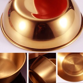 Eari Pack of 4 Spice Dishes Sushi Dip Bowls, Mini Dip Bowls Made of Stainless Steel, Round Spice Bowls, Suitable for Serving Food, Dip Bowls, Plates for Restaurant (Rose Gold)