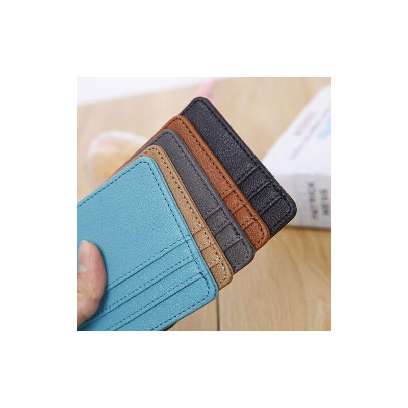 FATASH RFID Blocking Credit Card Holder Wallet - Ultra Slim