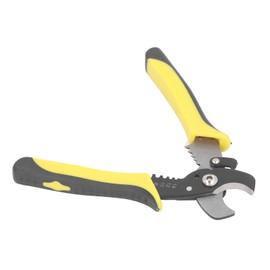Industrial Alloy Steel Wire Stripper with High Hardness, Multifunctional Electrical Wire Cutter, CNC Accurate Ground Wire Stripping Hole, Safety Locking Design