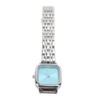 Women Quartz Watch Alloy Steel Strap Stylish Waterproof Ladies Square