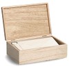 Zeller Black Mosaic 15199 Wooden Storage Box Approx. 24 x