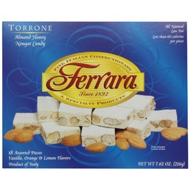 Ferrara Torrone, Almond Honey Nougat Candy, 7.62 Ounce (Pack of 4) - Packaging May Vary