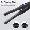 Hair Straightener Pencil Flat Iron, Ceramic Mini Small Flat Iron