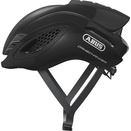 ABUS GameChanger Racing Bike Helmet - Aerodynamic Cycling Helmet with Optimal Ventilation for Men and Women - Movistar 2020, Shiny Black, Size S