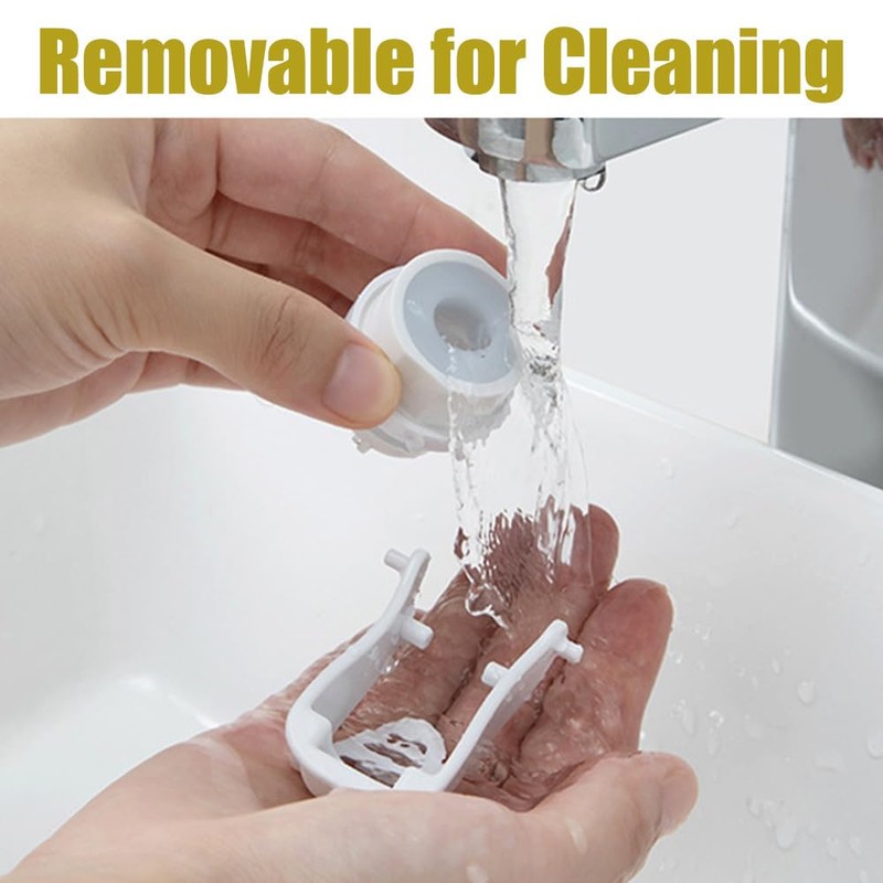 Automatic Toothpaste Dispenser,No-hole Installations Toothpaste Squeezer Wall Mounted for Home