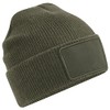 Beechfield - Removable Patch Thinsulate™ Cuffed Beanie - Soft-Touch Acrylic