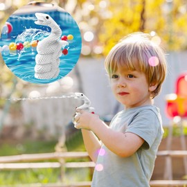 Water Squirter Toddler - Water Fighting Soaker Snake - Long Range Fun Soaker Squirt Toys for Pool Summer Backyard Beach Activities