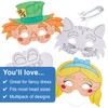 Baker Ross FN181 Alice in Wonderland Colour-in Masks - Pack