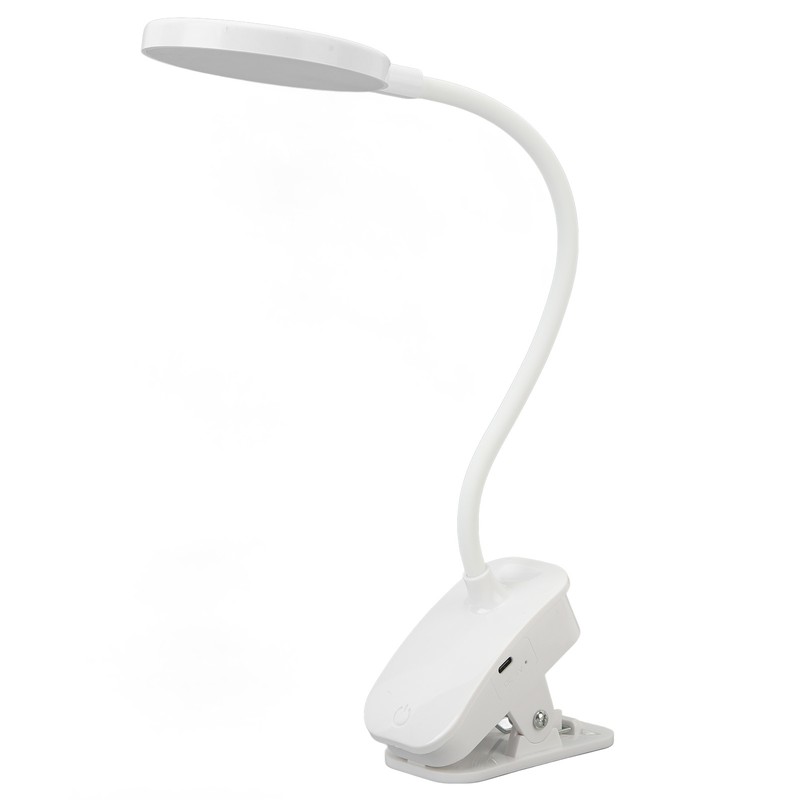 LED Clip Lamp Desk Table Foldable USB Eye Protection Study