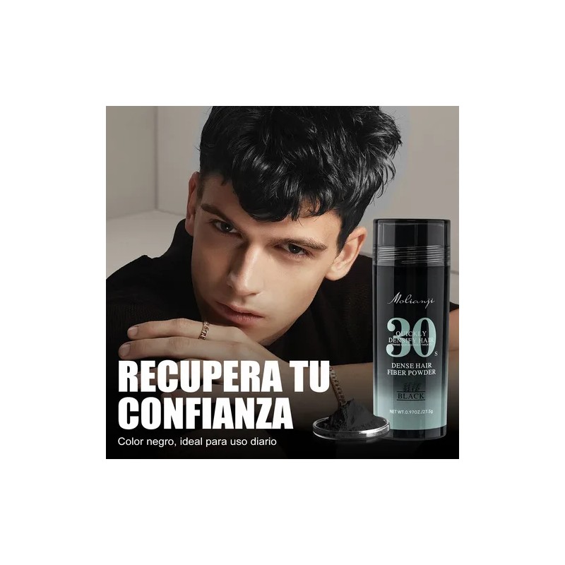 Polvo De Maquillaje De Fibra Capilar Engrosar El Cabello