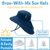 Jan & Jul Grow-with-Me Cotton Adventure Sun Hat with Large