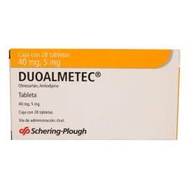 Duoalmetec Tableta 5 Mg/40 Mg, 28 Tabletas