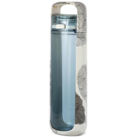 KOR One Planet 25oz Tritan Water Bottle with Lid Safety Lock, One Click Open Cap and Ergonomic Carry Handle - Features Unique Water-Dipped Designs Inspired by Nature