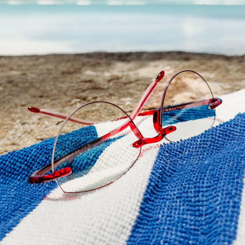 Visualites Amour Lightweight Frameless Reading Glasses For Women