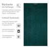 Lashuma Linz Bath Mat Green Opal Fluffy Terry Cloth 50
