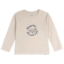 Gerber Baby Boy's 2-Piece Pajama Set (Long-Sleeve Top & Fleece Bottom), Airplane