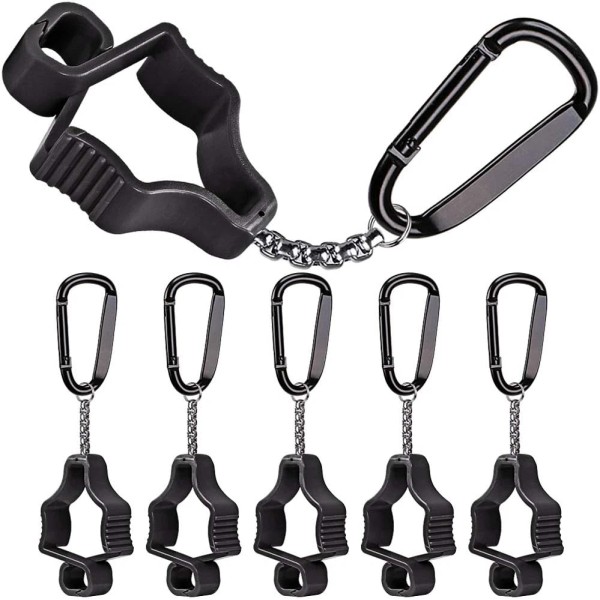 Does not apply 5PCS Glove Clips Non-Slip Metal Holders for