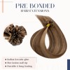 MY-LADY Keratin Bond Hair Extensions 16 Inch U Tip Pre