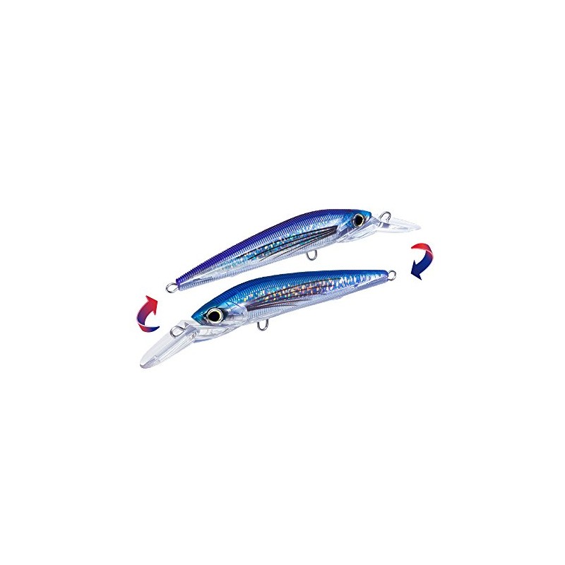 Yo-Zuri R1163-CPFF 3D Magnum Trolling Sinking Lure, Flying Fish