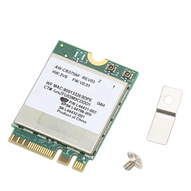 Acogedor Tarjeta de Red RTL8822CE, Adaptador de Tarjeta de Red Inalámbrico 5.0 BT 1200 Mbps de Doble Banda (5 GHz 867 Mbps con 2,4 GHz 300 Mbps), Interfaz M.2, para Win10/11, para Linux
