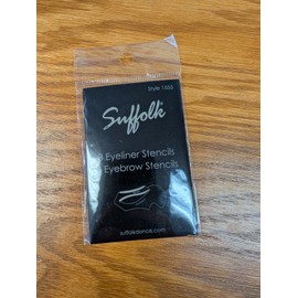 Sufolk Suffolk Makeup Eyeliner Eyebrow Stencil Theater Dance Competition Stage Makeup