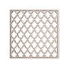 Lattice Panel with a Roof Shingle Design MDF Home &