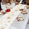 Christmas Table Runner Xmas Snowflakes Dining Table Farmhouse Christmas Decorations