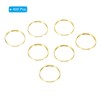 PATIKIL Mini Split Rings, 400 Pack 12mm/0.5" OD Split Circular