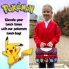 Pokémon Kids School Thermal Insulated Double Decker Lunch Bag Multi