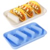 Taco Holders Set of 2, Taco Stands for 3 Tacos,