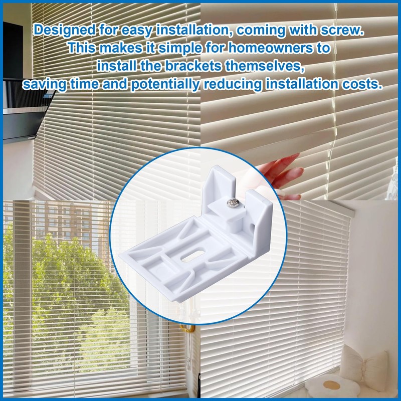 3/4" Blinds Shade Bracket for Hunter Douglas Duette Bracketm,Blind Mounting